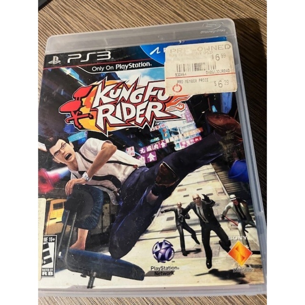 Kung Fu Rider PlayStation 3‎ Game